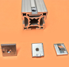 Porcas Retangulares para Canais 8 e 11 mm